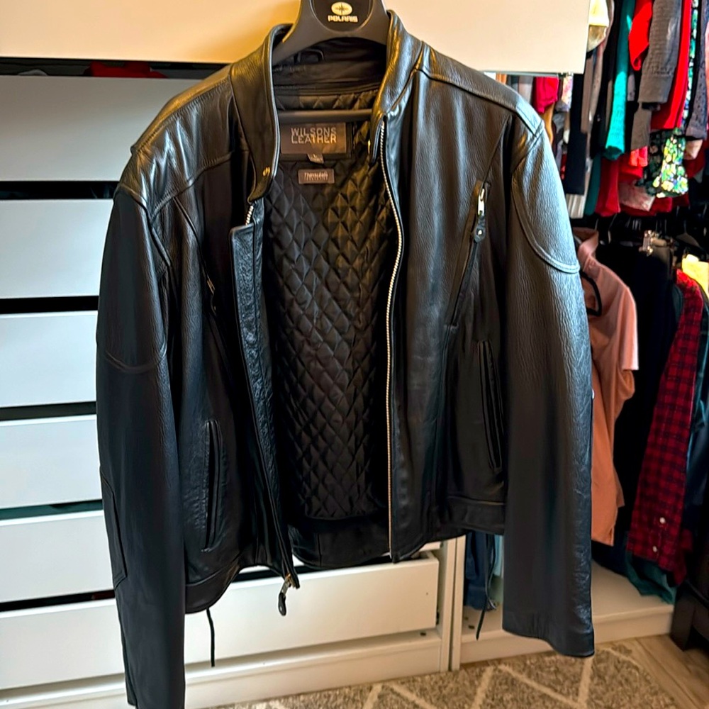 Men’s Leather Riding Jacket